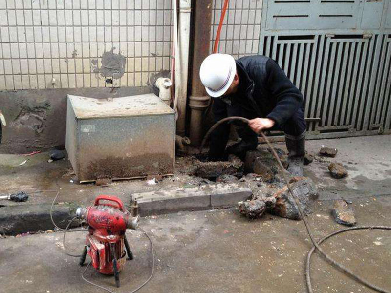 仙居疏通下水道-洗菜池疏通